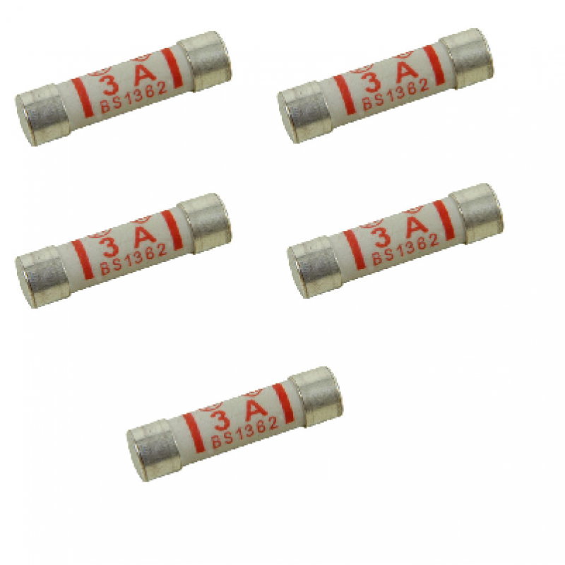 3 Amp Fuse 25mm x 10